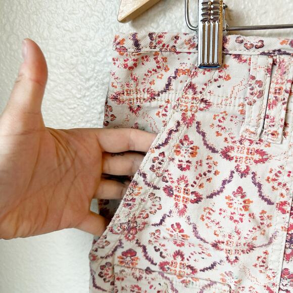 NWT Anthropologie Pilcro The Wanderer Shorts in Boho Medallion Print sz 32 - Picture 5 of 11